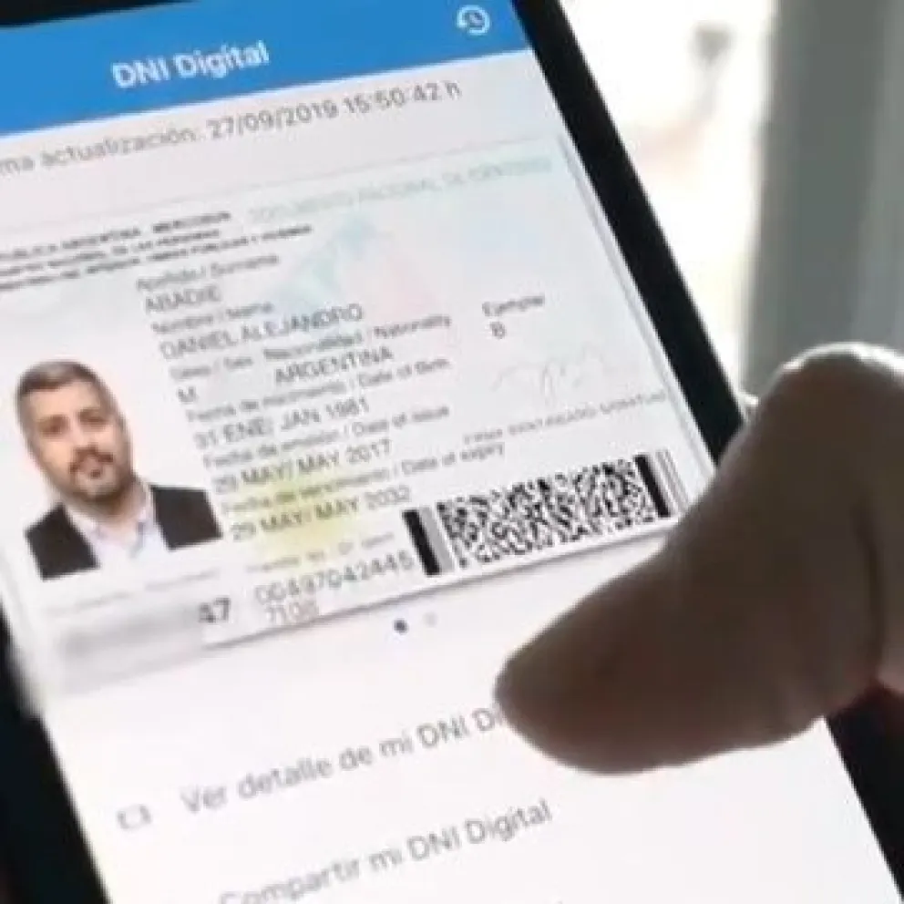 Cómo se tramita el DNI digital para el celular GuauFormosa