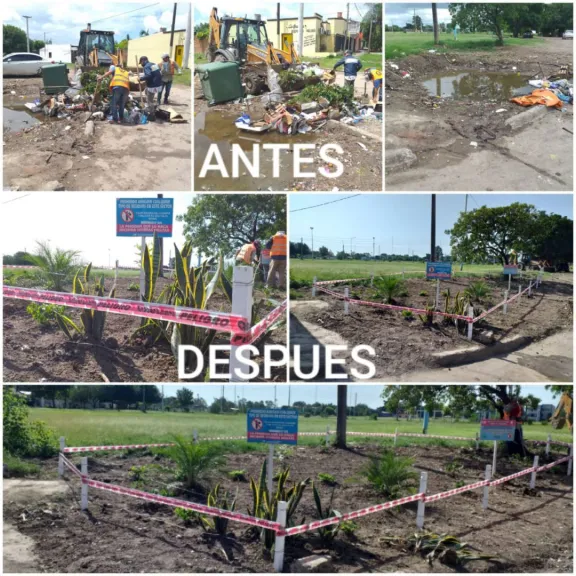 Erradican Basurales En Diferentes Barrios Y Se Plantaron Arboles ...