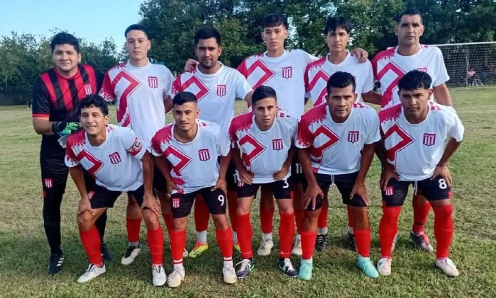 FOTO: Formación de Sargento Cabral de Siete Palmas que recibirá a Mariano Moreno de Villa 213.