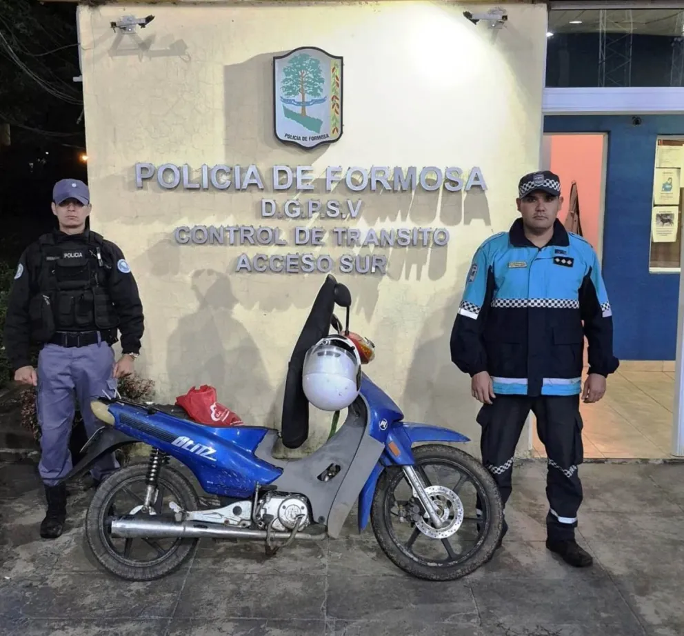 Lo demoraron por circular alcoholizado y descubrieron que la moto era ...