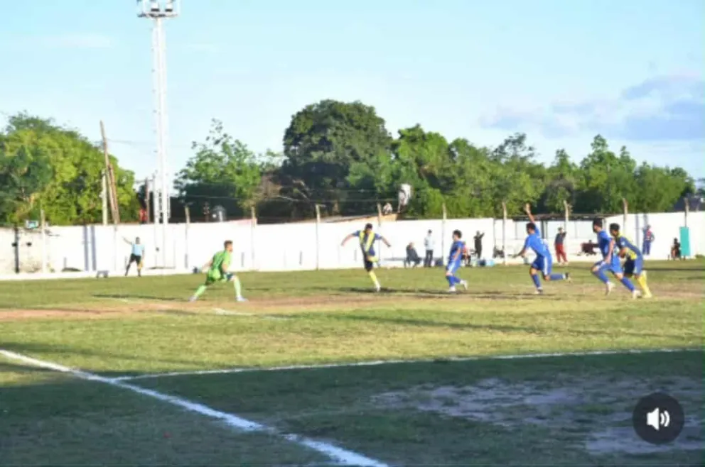 FOTO: Primer gol de Defensores del Rosario en Clorinda.