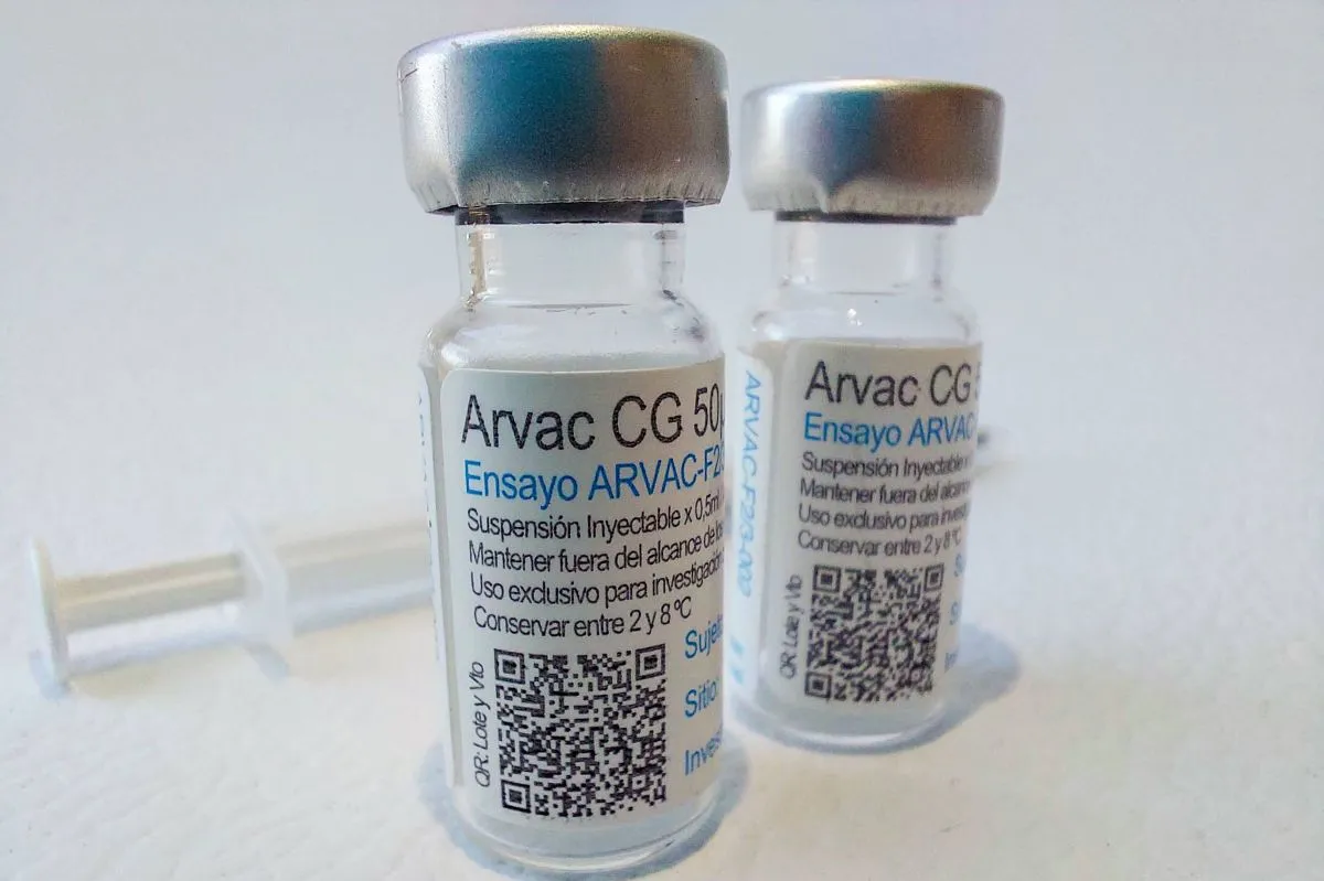 Formosa incorpora mil dosis donadas de la vacuna argentina ARVAC ...
