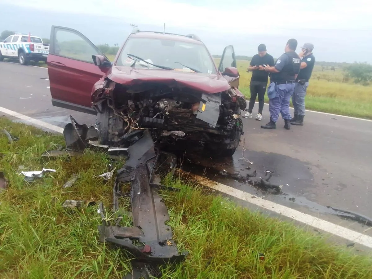 Choque frontal en la Ruta Nacional Nº 11 dejó un fallecido y dos ...