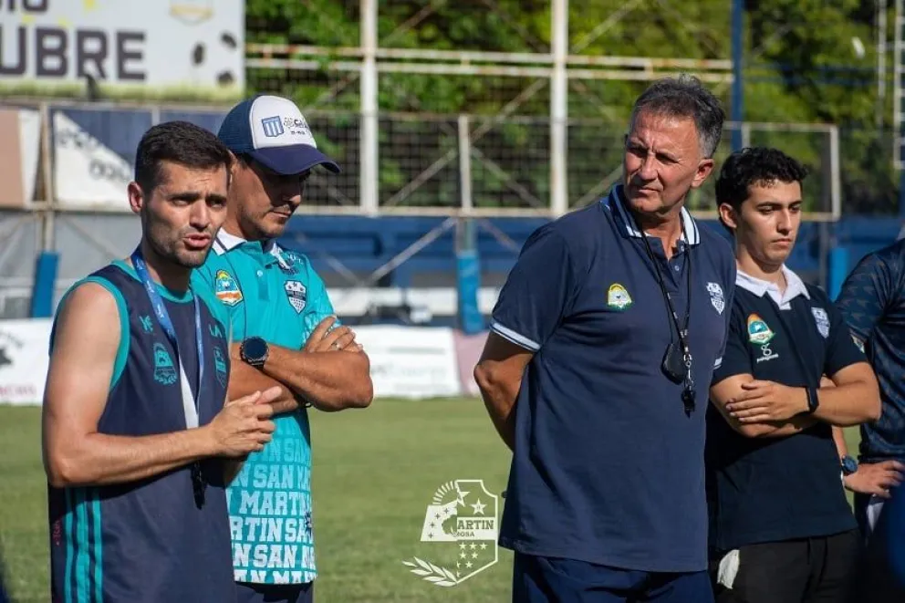 FOTO: Marcelo Rubino asumió como el jefe del cuerpo técnico de San Martín de cara a la temporada 2026.