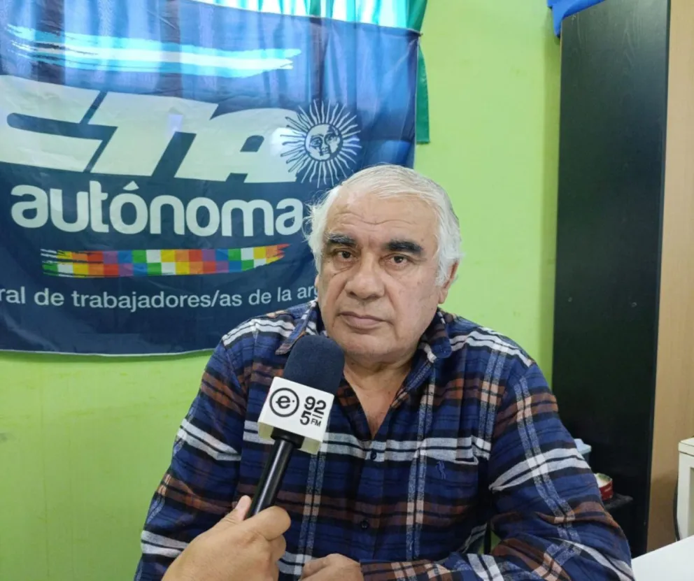 NÉSTOR VÁZQUEZ, SECRETARIO GRAL. CTA FORMOSA